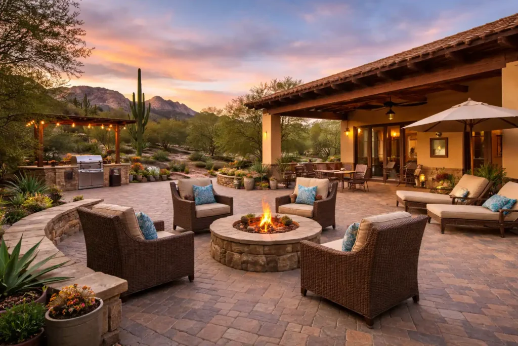 complex patio building tucson az