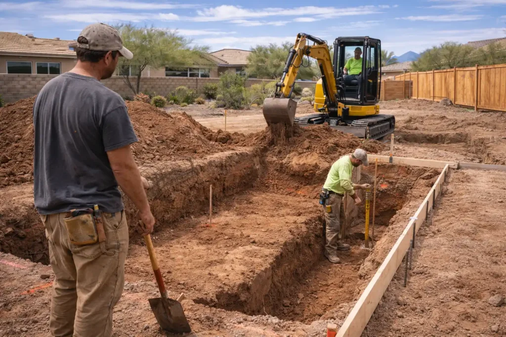 foundation excavation