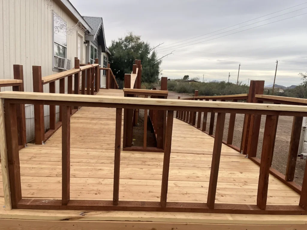 patio and deck railing