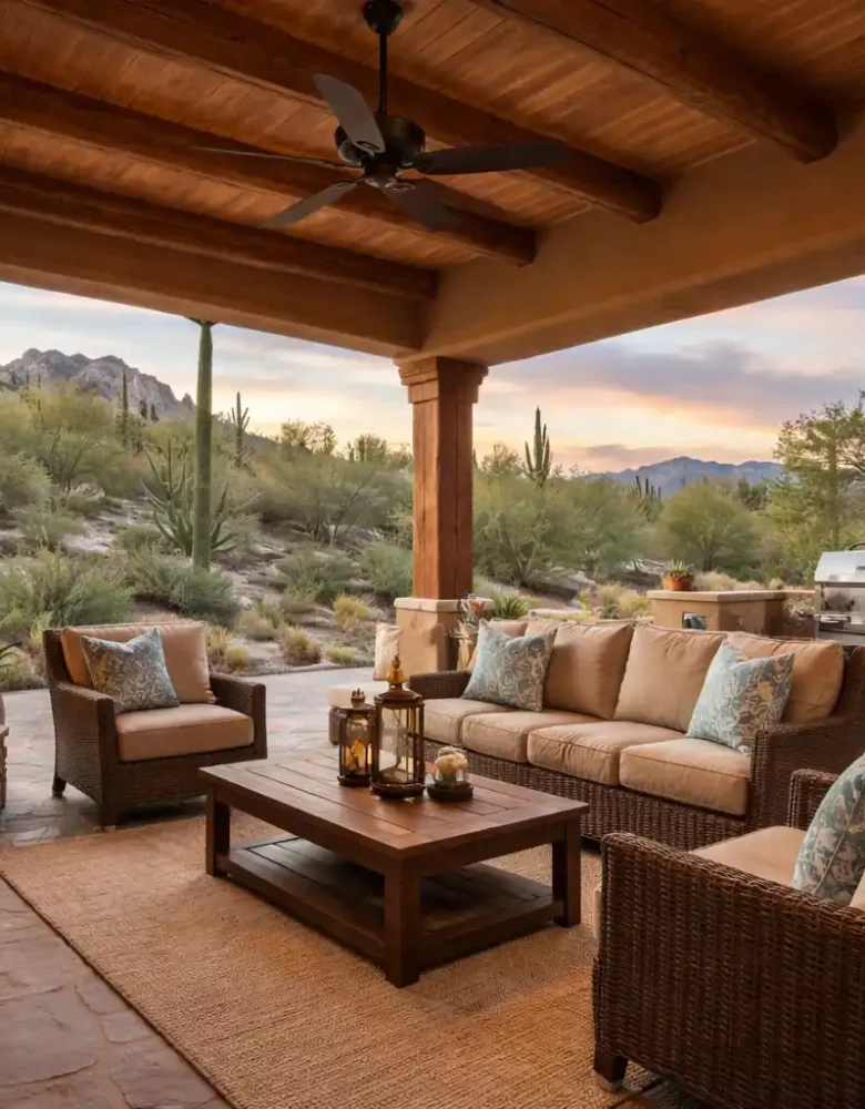 porches buliding dove mountain